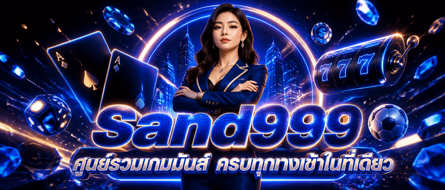 sand999 ศูนย์รวมเกมมันส์ ครบทุกทางเข้าในที่เดียว
